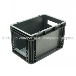 Heavy Duty Stacking Euro Box 30cm 7 Litre Open Window